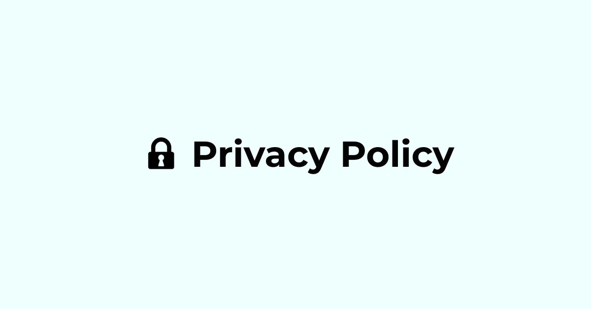 Privacy Policy